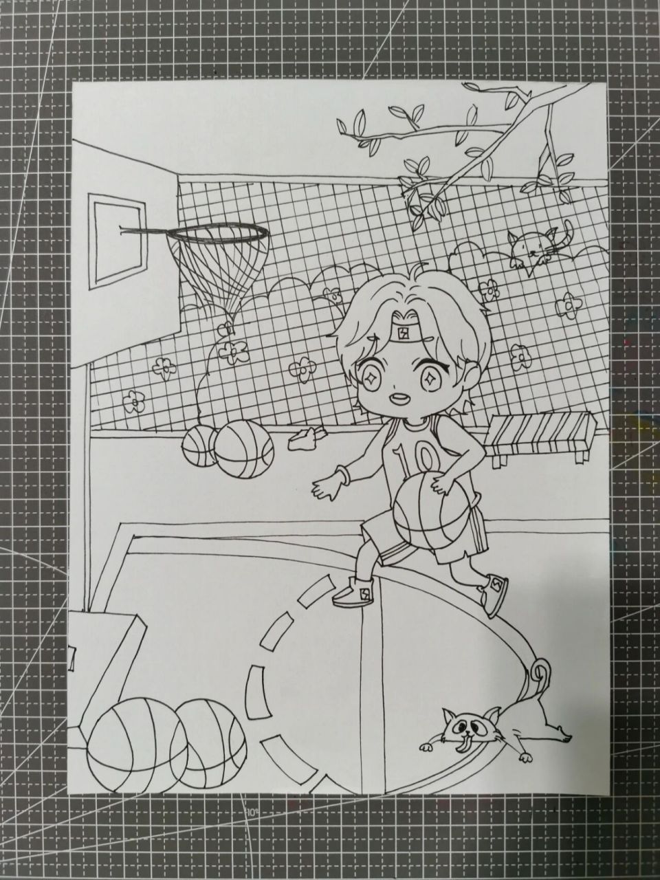 爱游戏体育:篮球主题的绘画创作作品展评选:用画笔描绘篮球的激情与活力的简单介绍 爱游戏体育:篮球主题的绘画创作作品展评选:用画笔描绘篮球的激情与活力的简单介绍